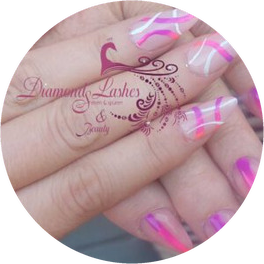 Nageldesign in Pink